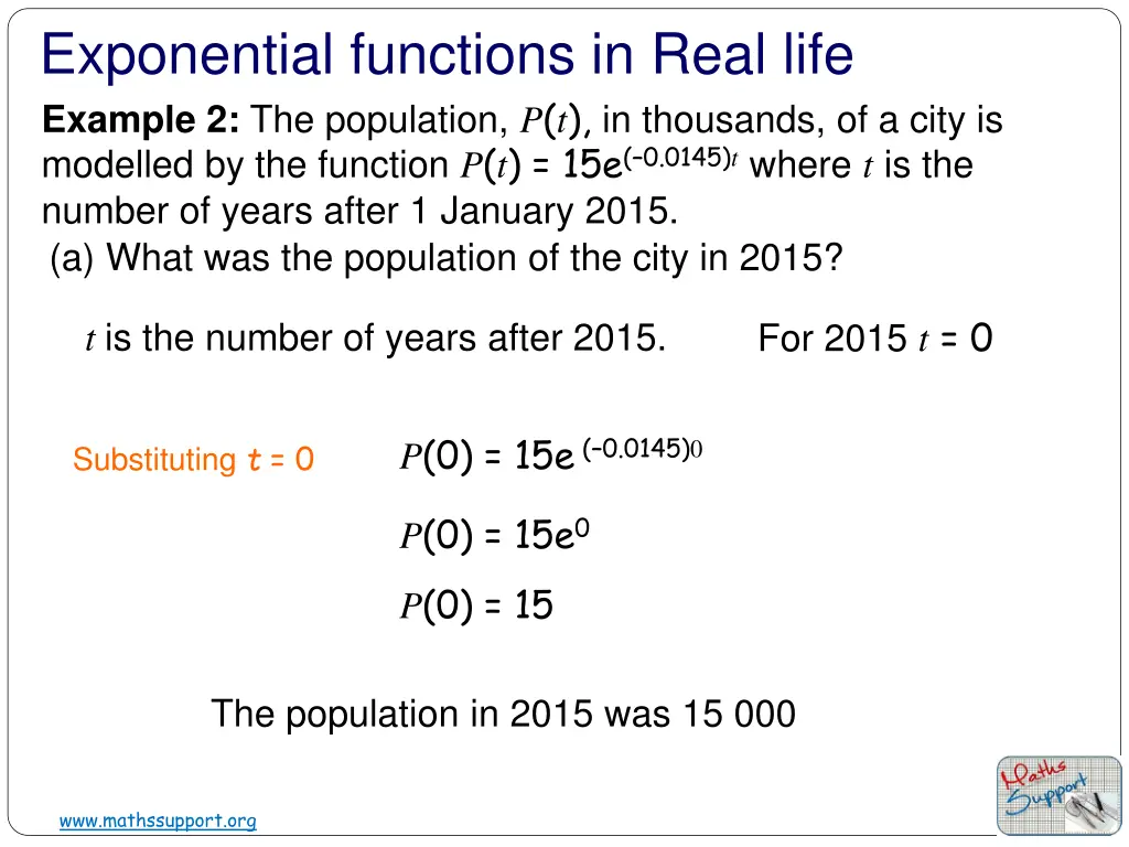 exponential functions in real life example