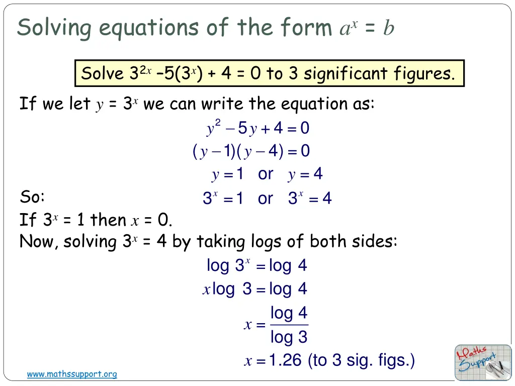 solving equations of the form a x b 3