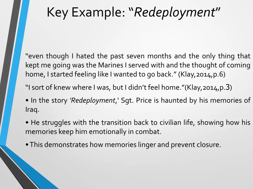 key example redeployment