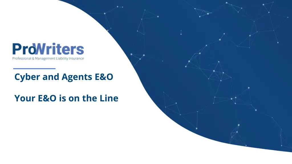 cyber and agents e o
