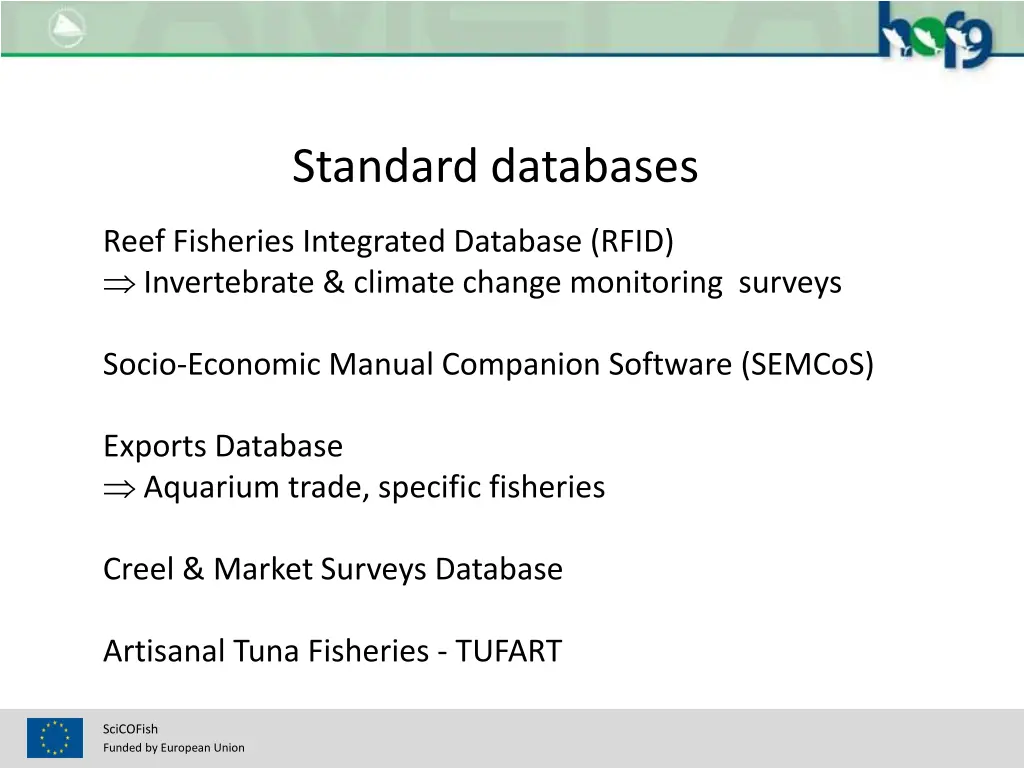 standard databases