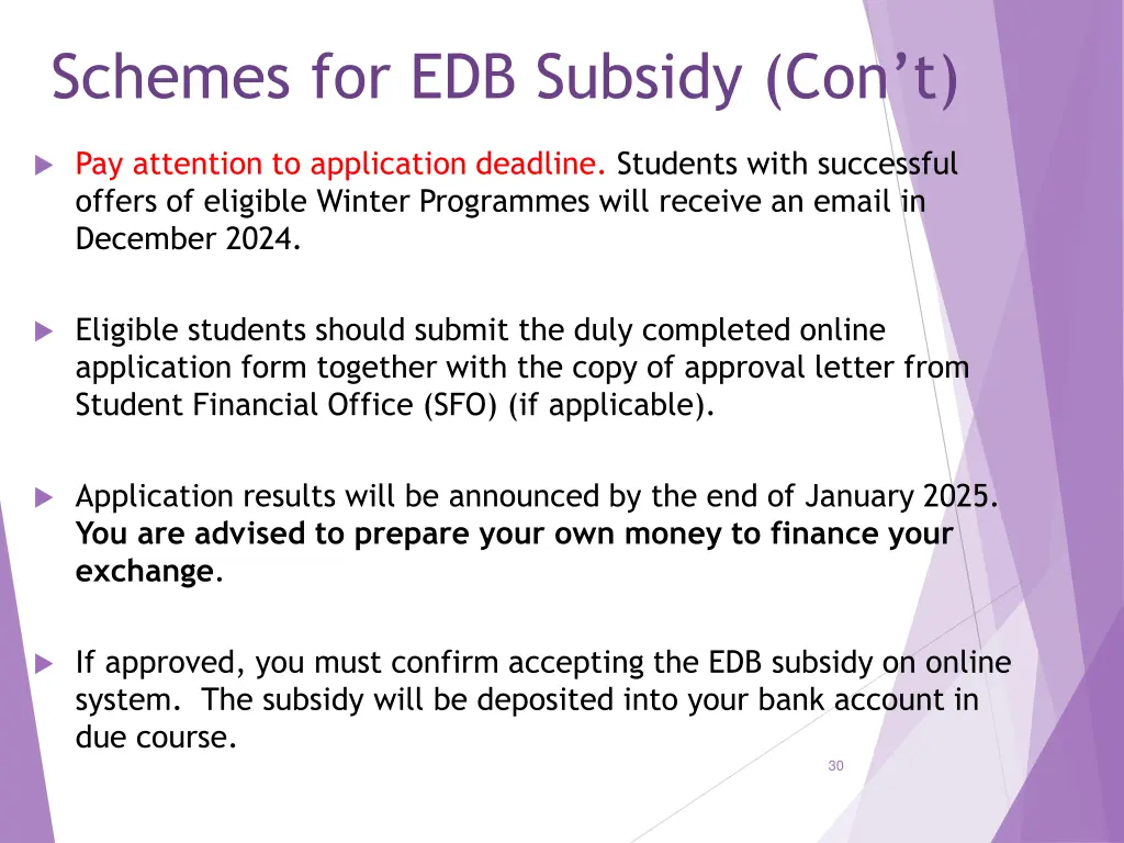 schemes for edb subsidy con t 3