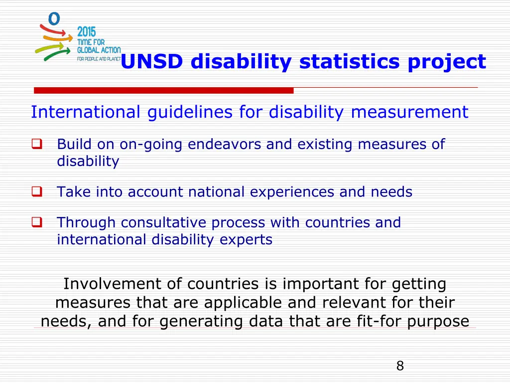 unsd disability statistics project 2