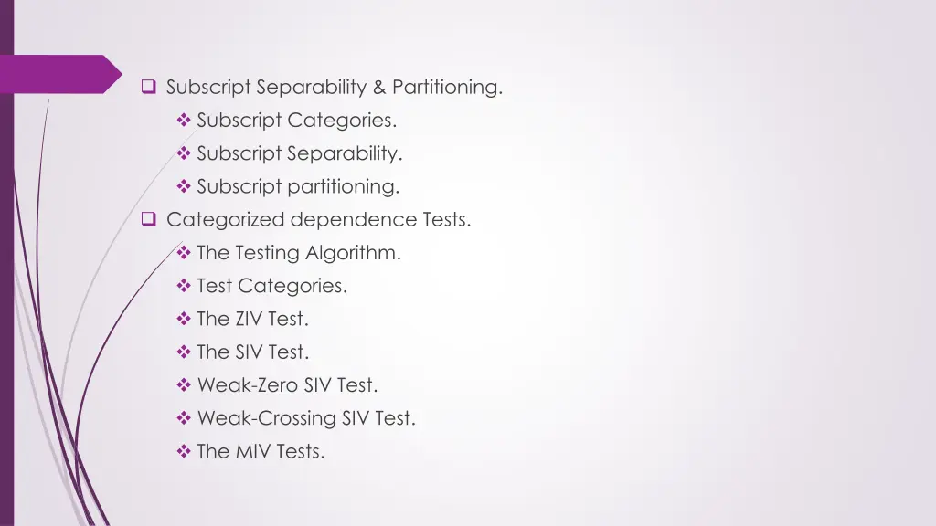 subscript separability partitioning subscript
