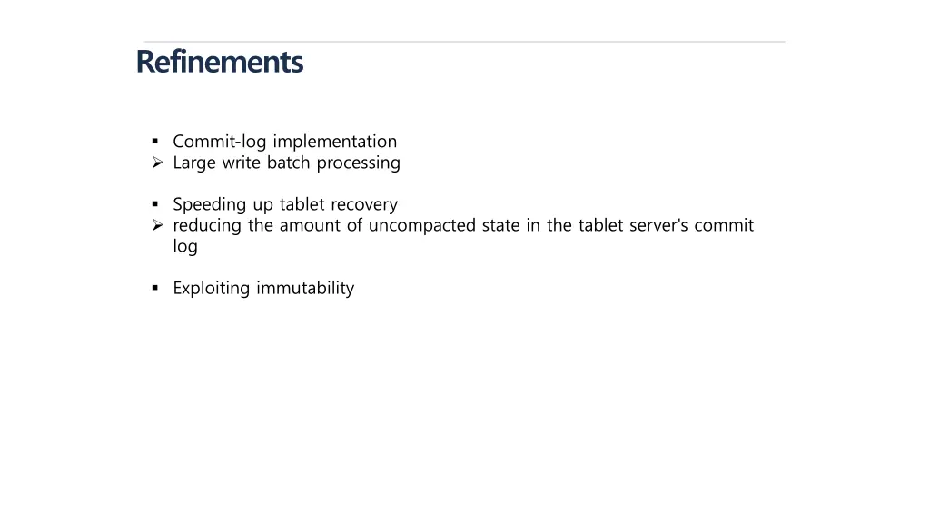refinements 1