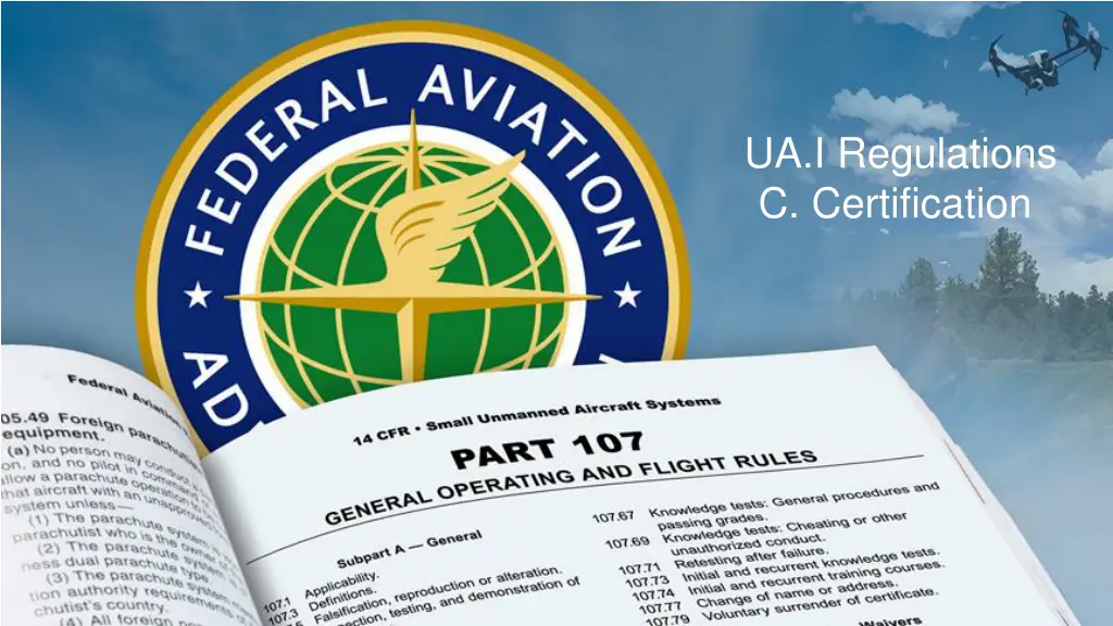 ua i regulations c certification