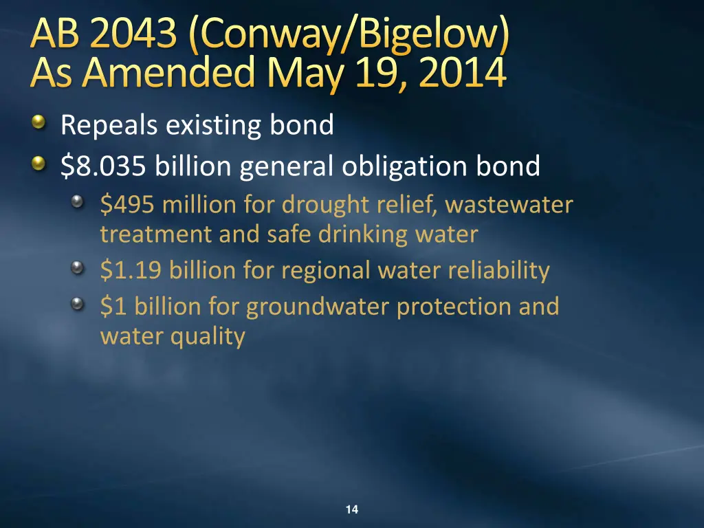 ab 2043 conway bigelow as amended may 19 2014