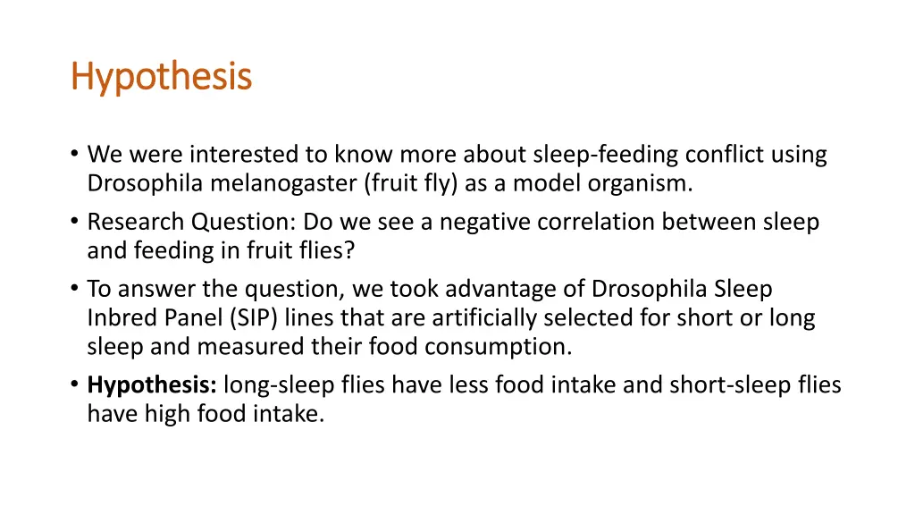 hypothesis hypothesis