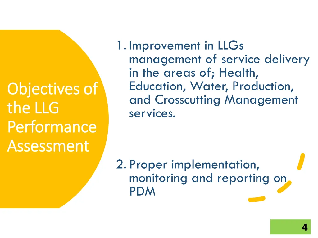 1 improvement in llgs management of service