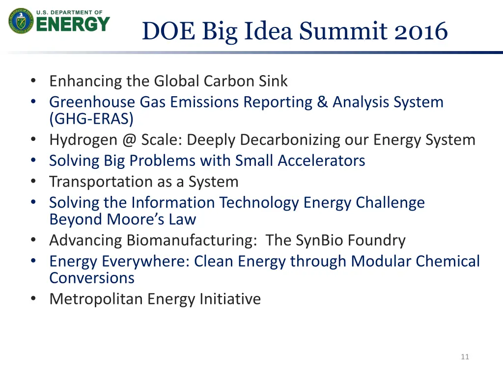 doe big idea summit 2016