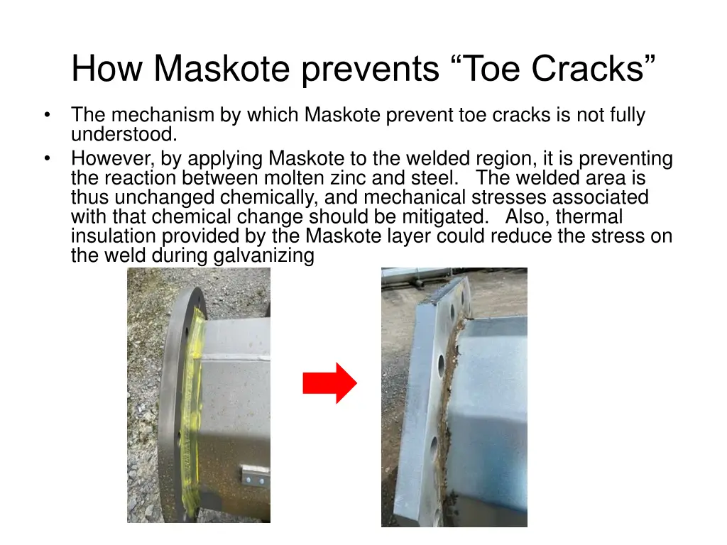 how maskote prevents toe cracks