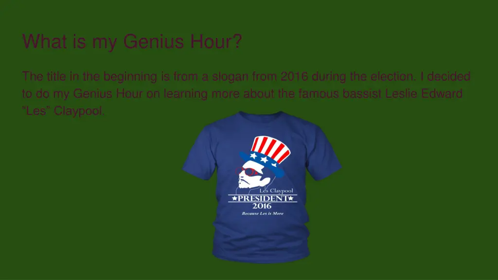 what is my genius hour