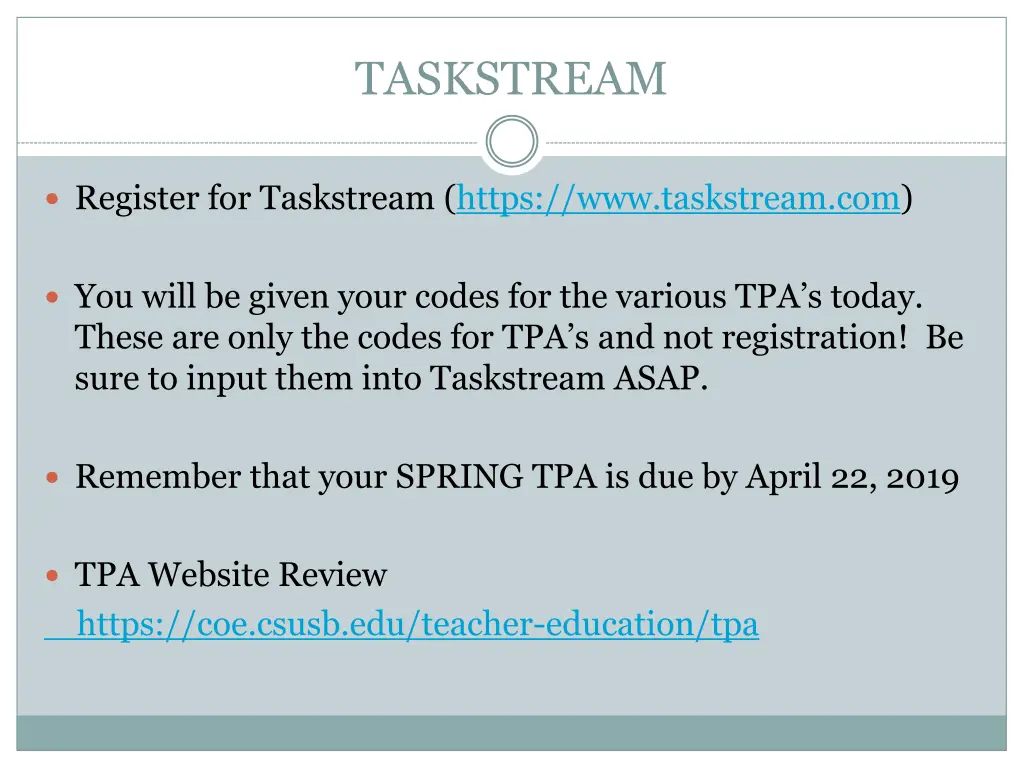 taskstream