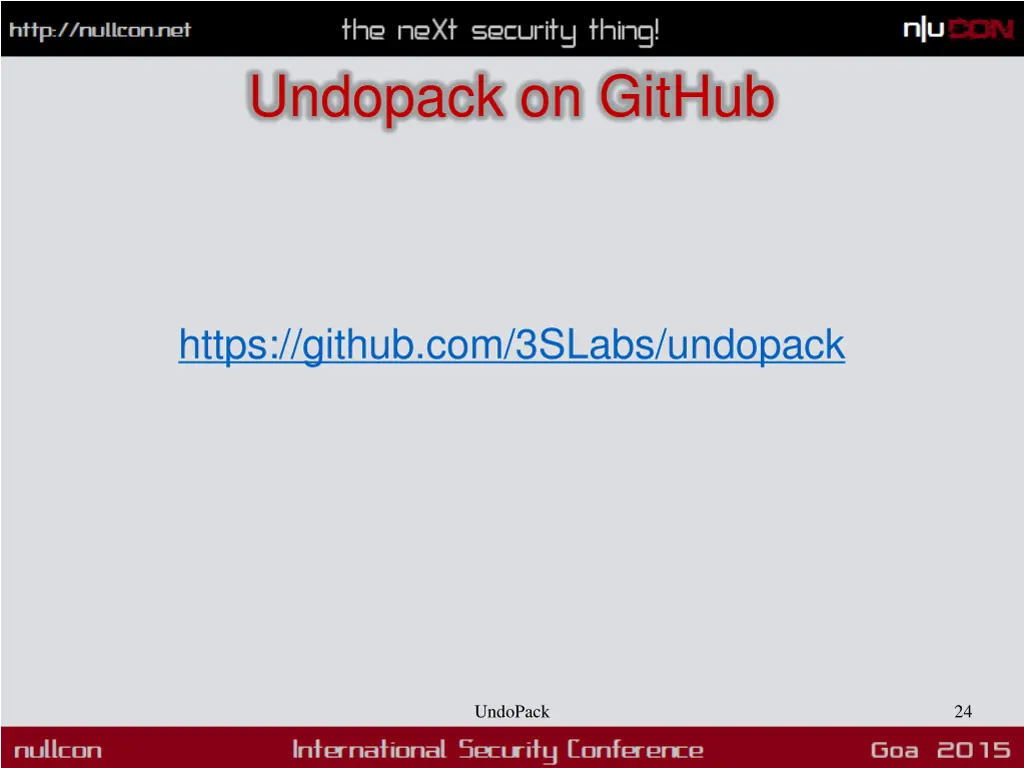 undopack on github