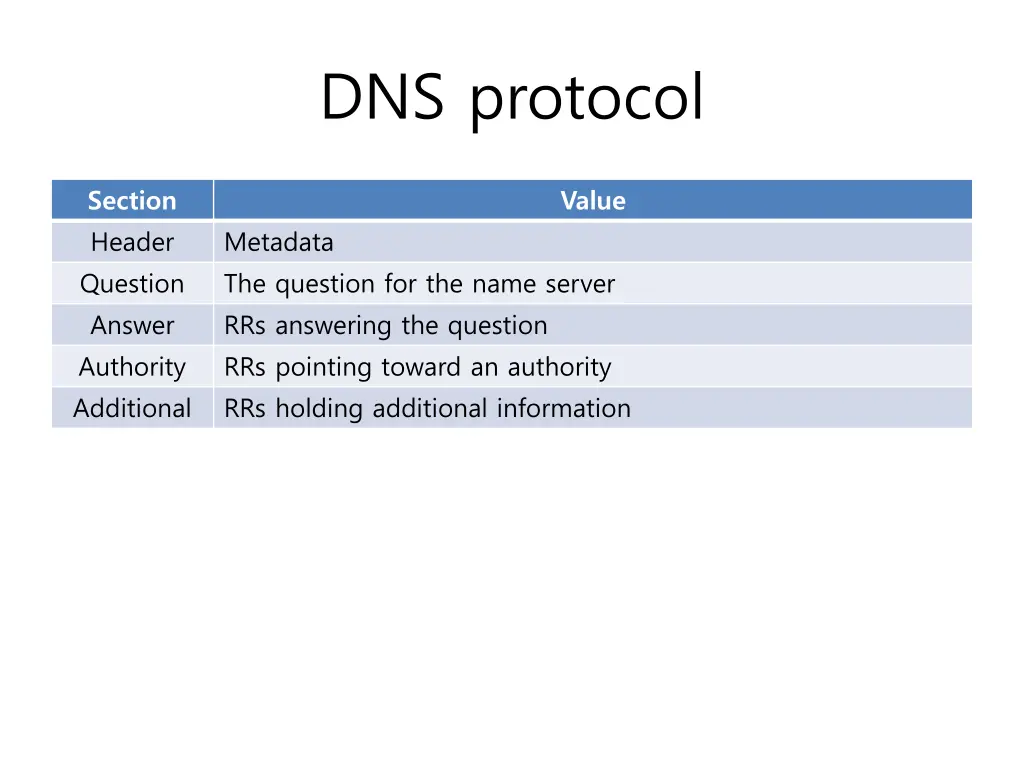 dns protocol