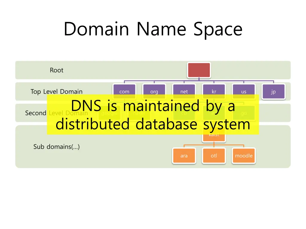 domain name space 1