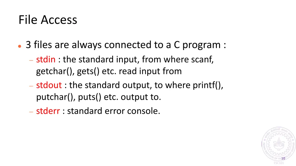 file access