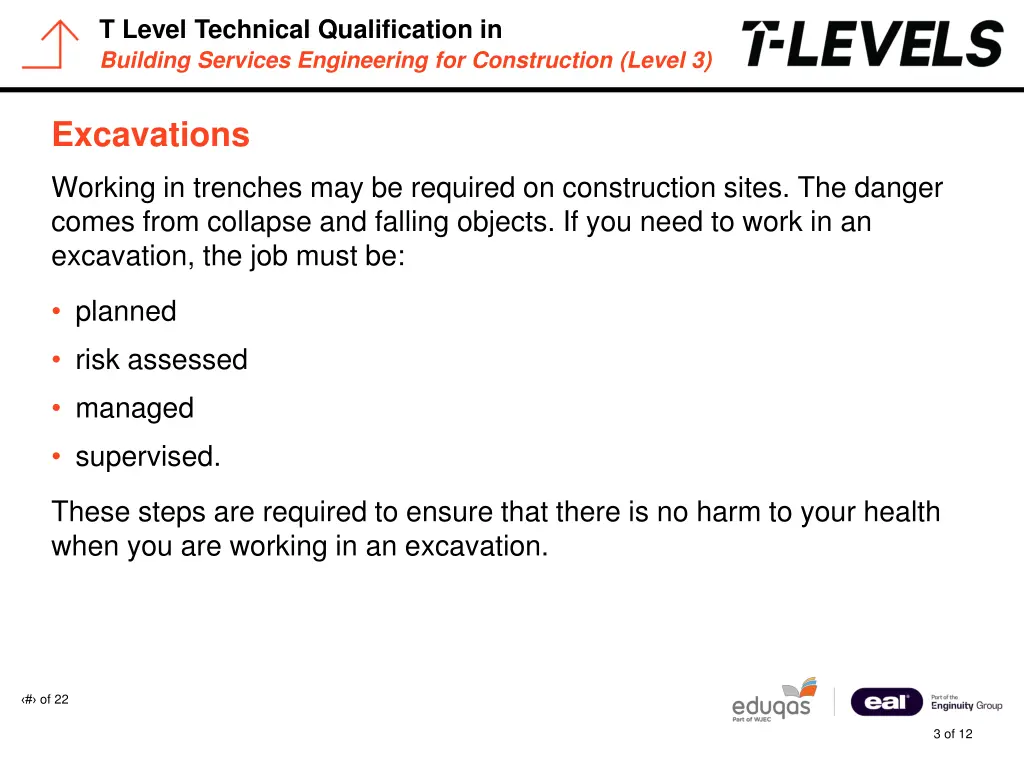 t level technical qualification in building 2