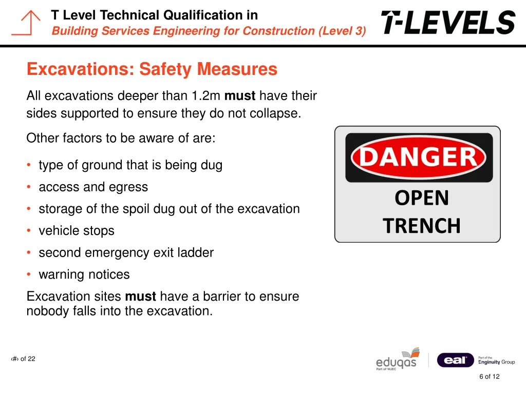 t level technical qualification in building 5