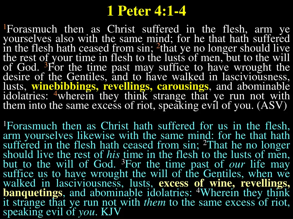 1 peter 4 1 4 2