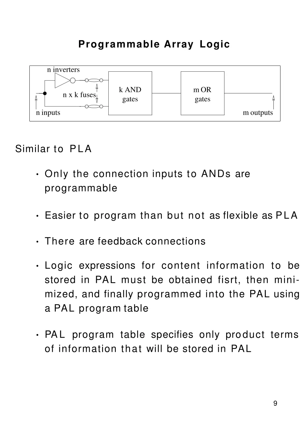 programmable array logic