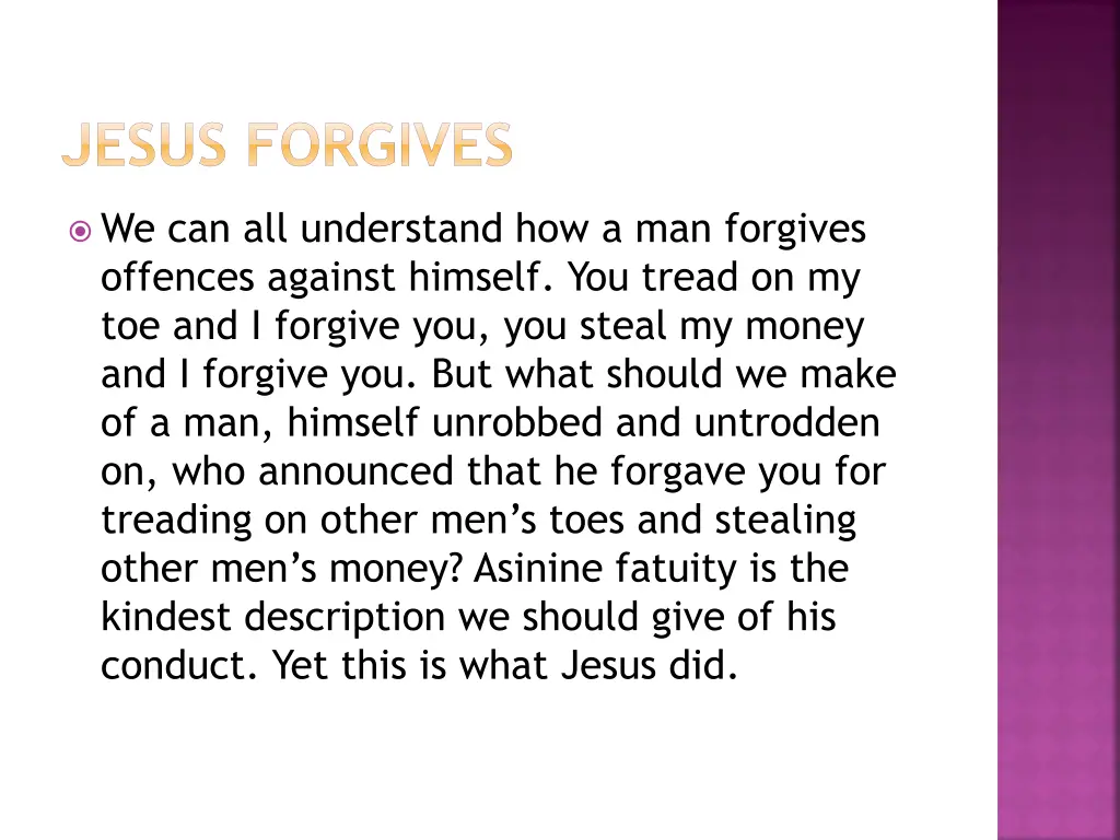 jesus forgives