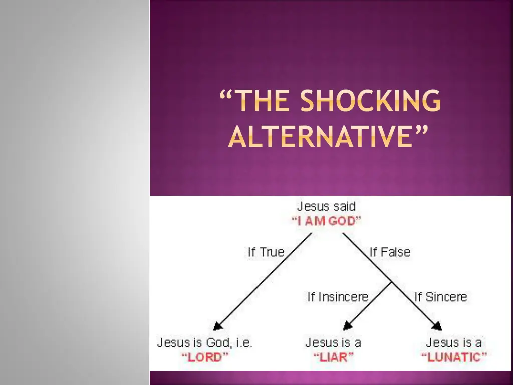the shocking alternative