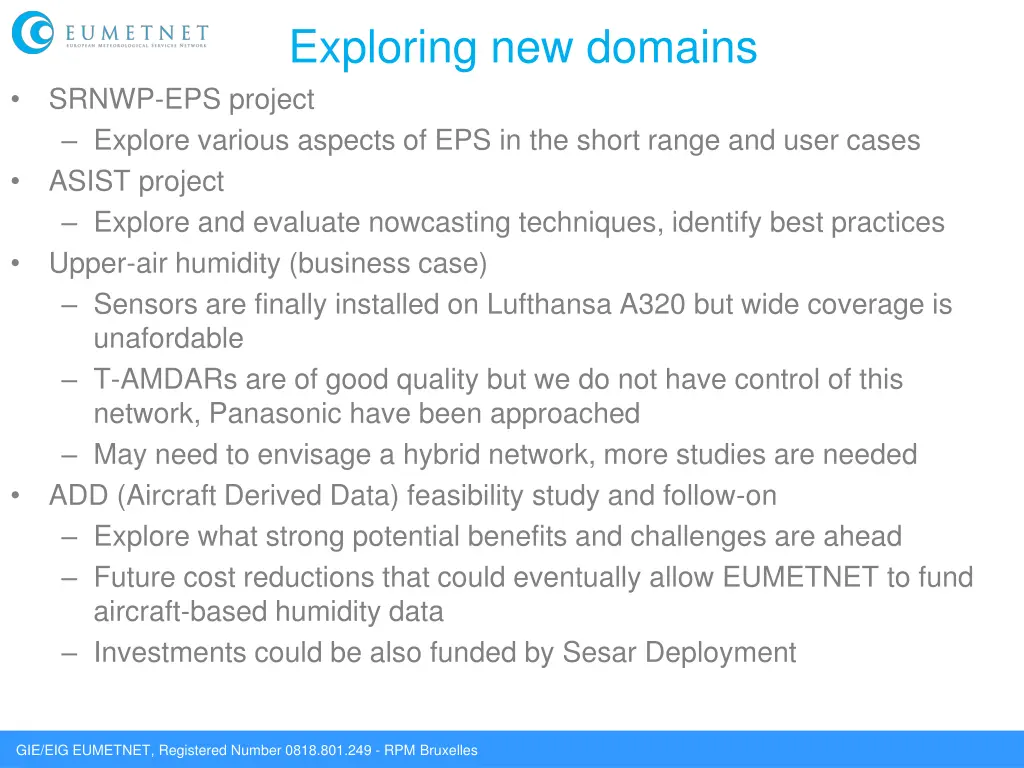 exploring new domains