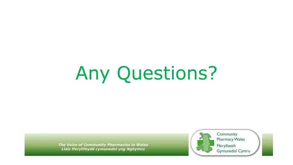 any questions