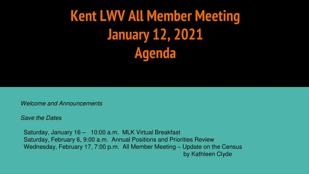 kent lwv all member meeting january 12 2021 agenda