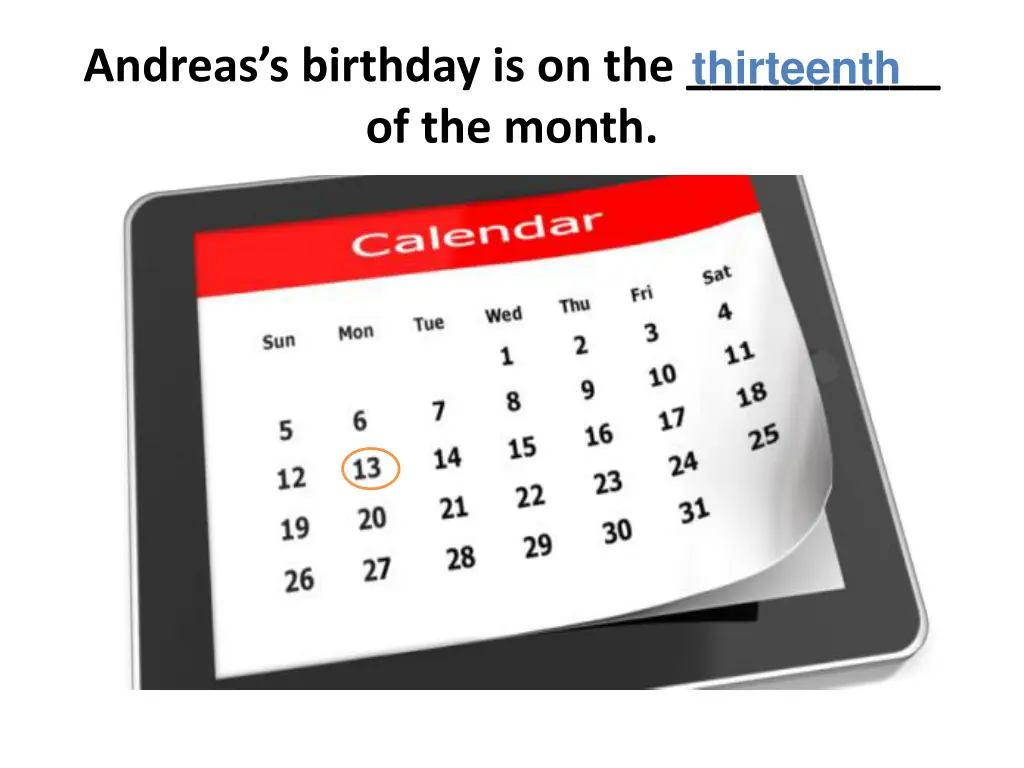 thirteenth