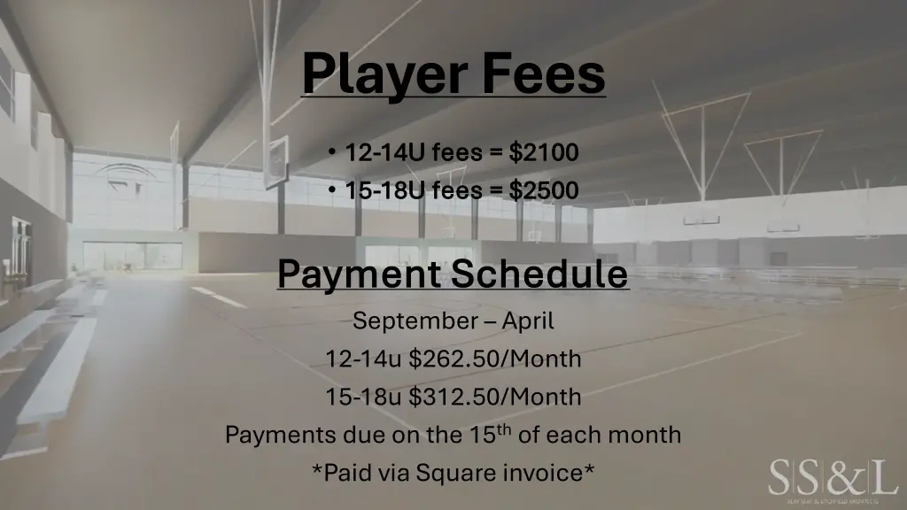 player fees