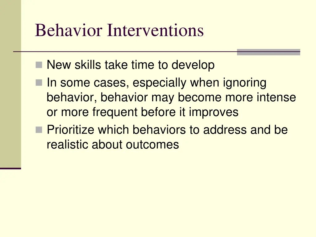 behavior interventions 1