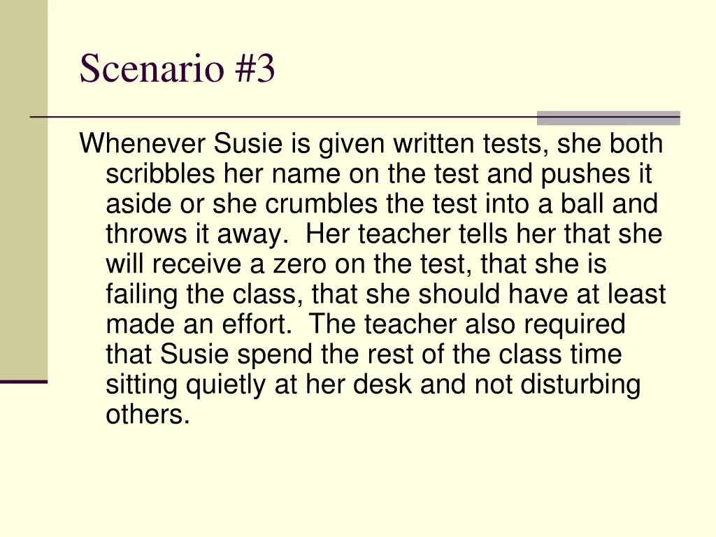 scenario 3