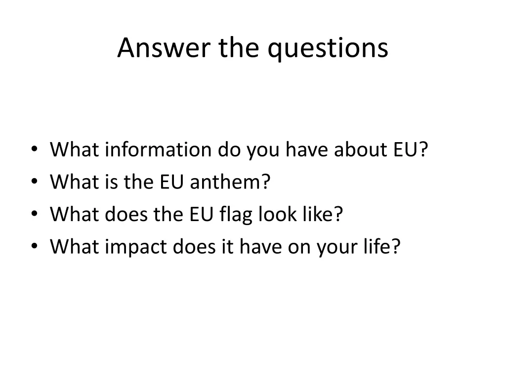 answer the questions