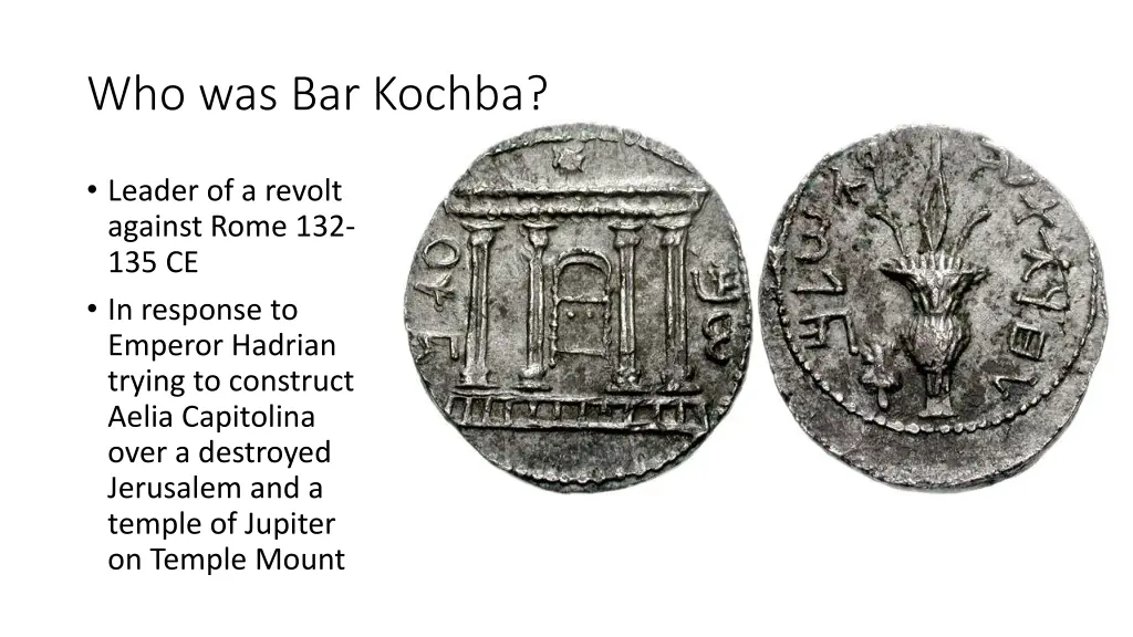 who was bar kochba