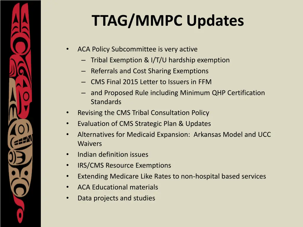 ttag mmpc updates