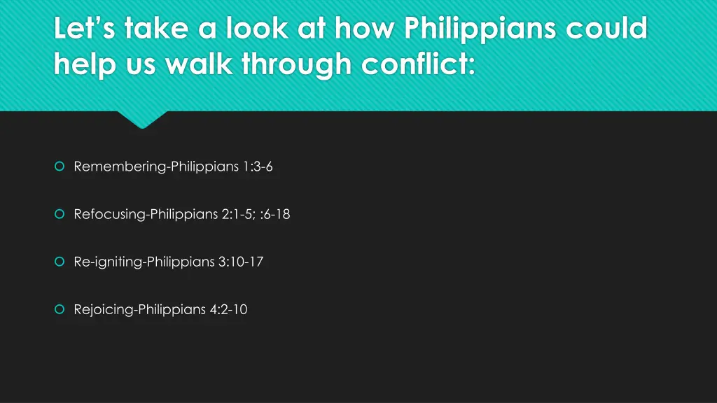 let s take a look at how philippians could help
