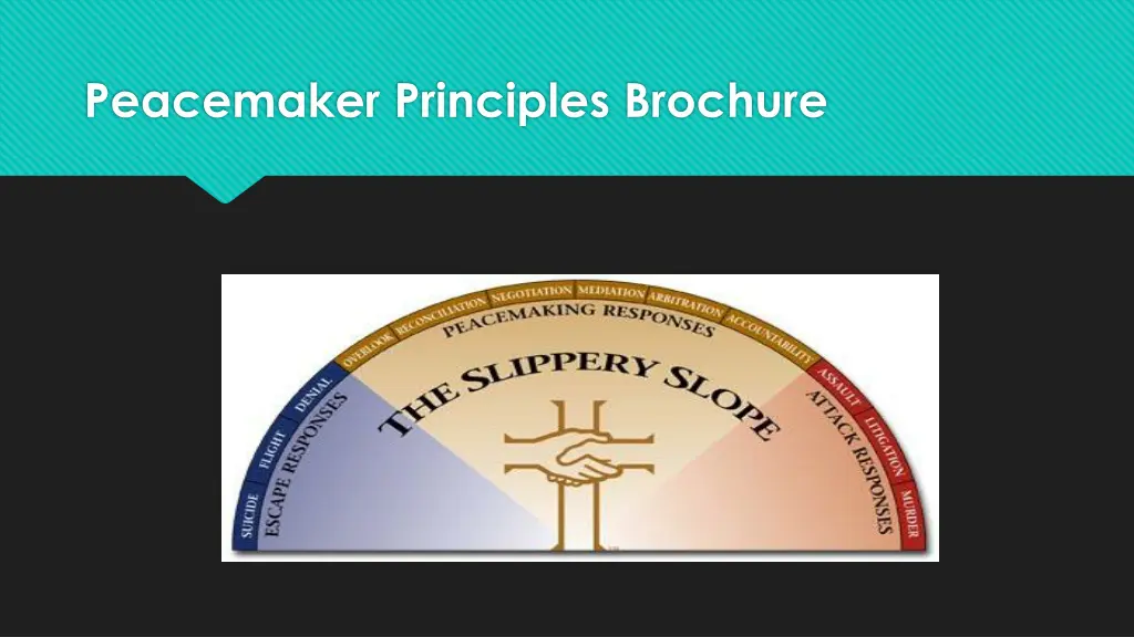 peacemaker principles brochure
