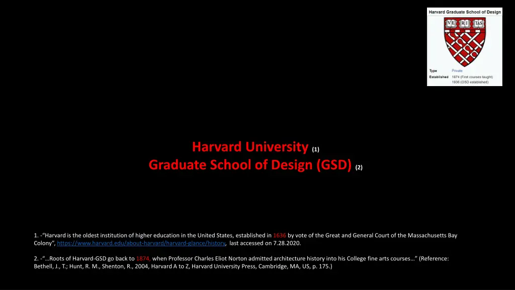 harvard university 1 graduate school of design