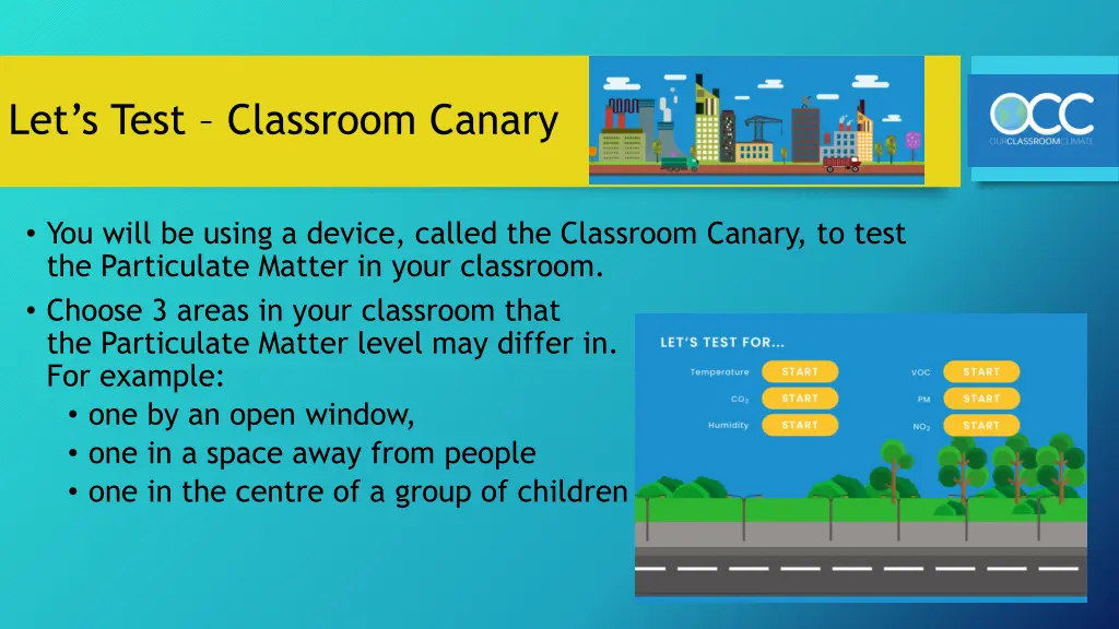 let s test classroom canary