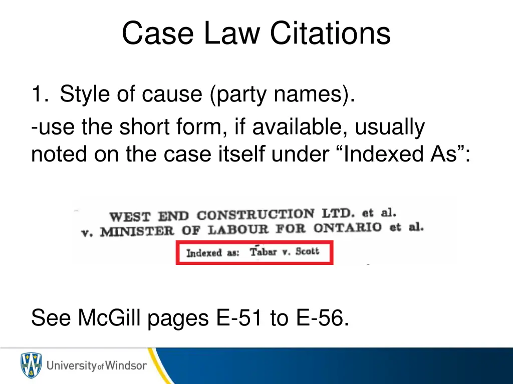 case law citations 1