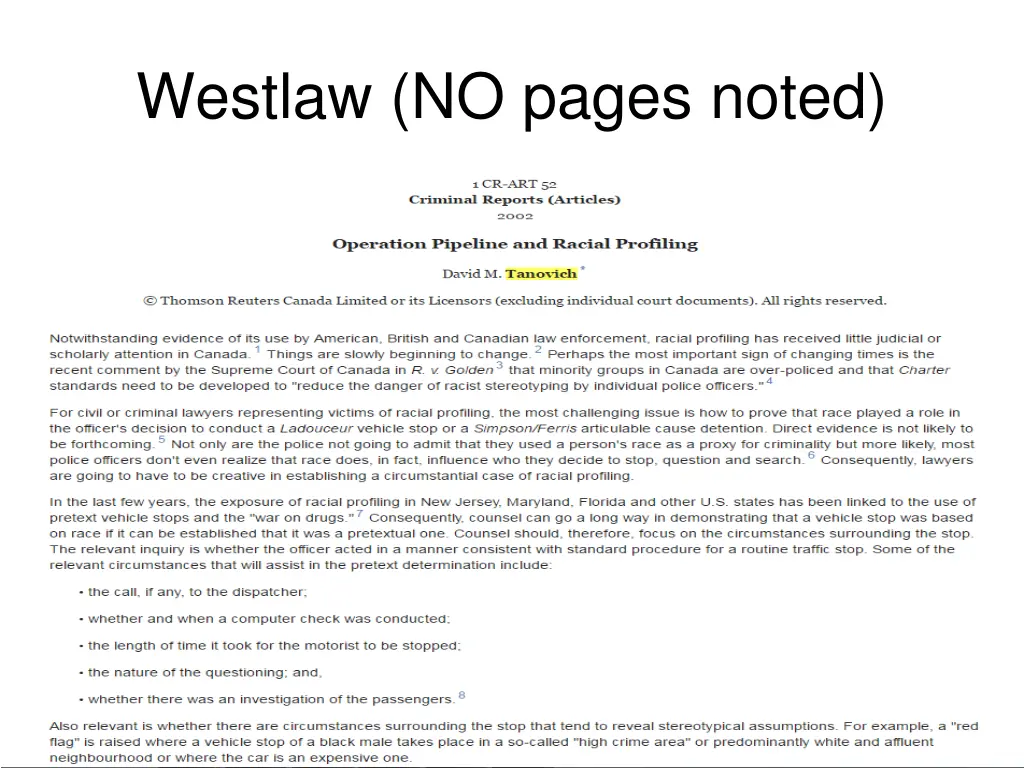 westlaw no pages noted