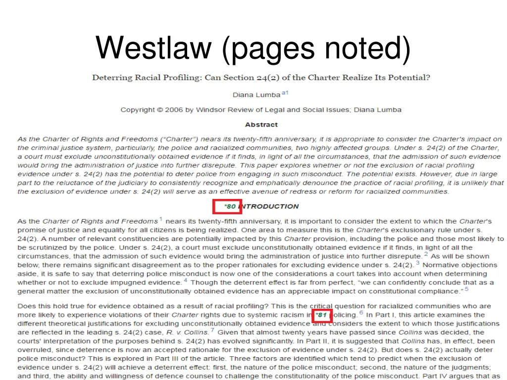 westlaw pages noted