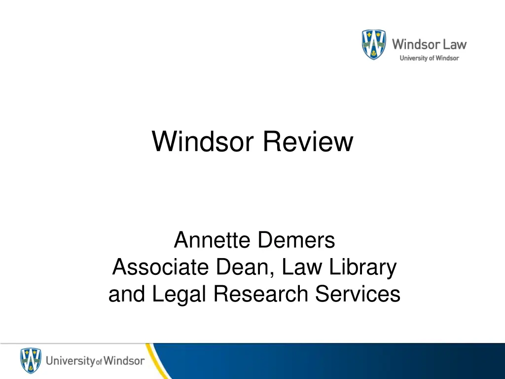 windsor review