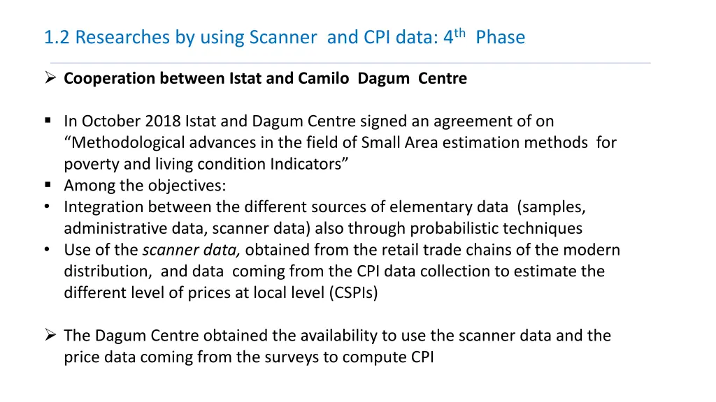 1 2 researches by using scanner and cpi data