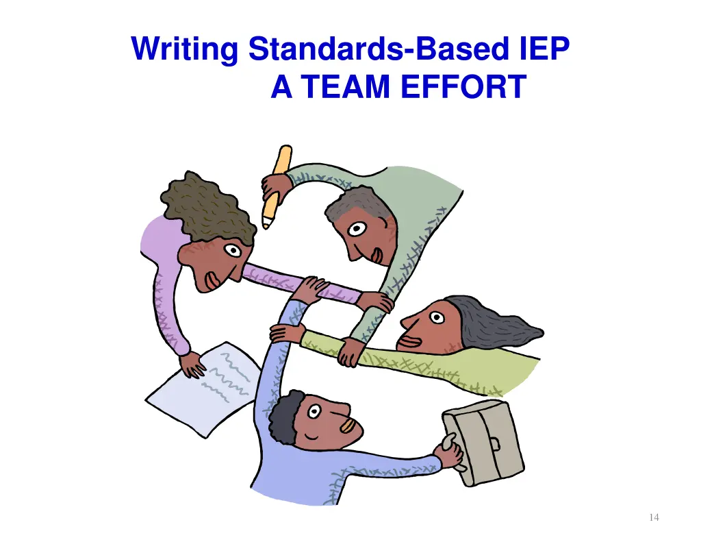 writing standards based iep a team effort