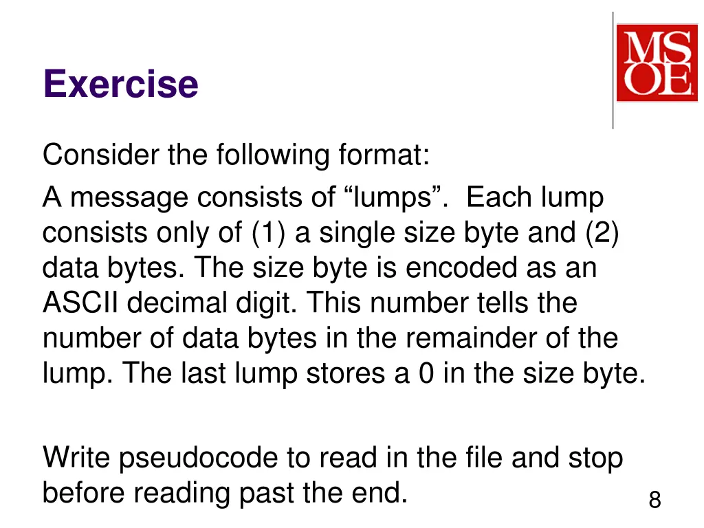 exercise 2