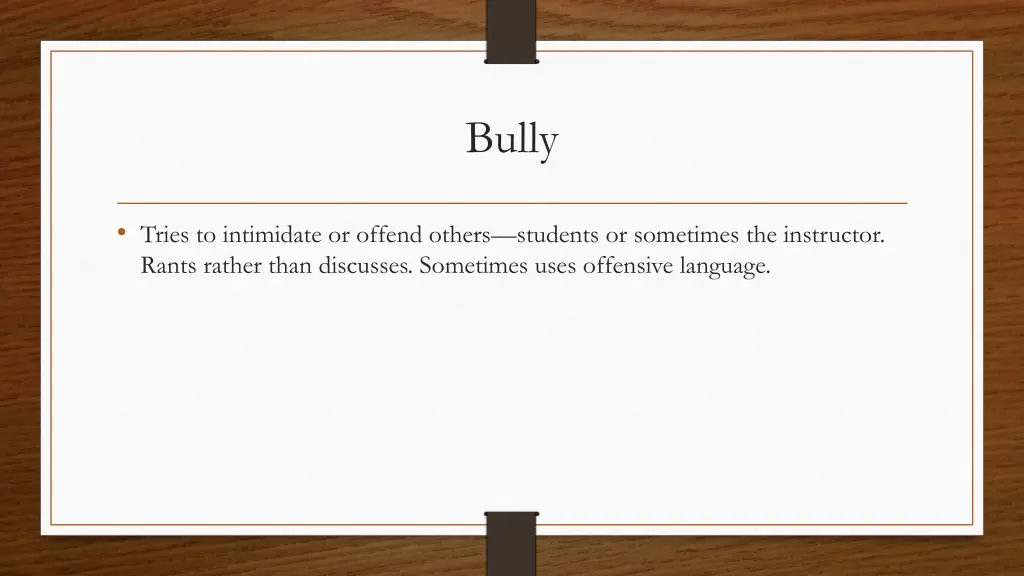 bully