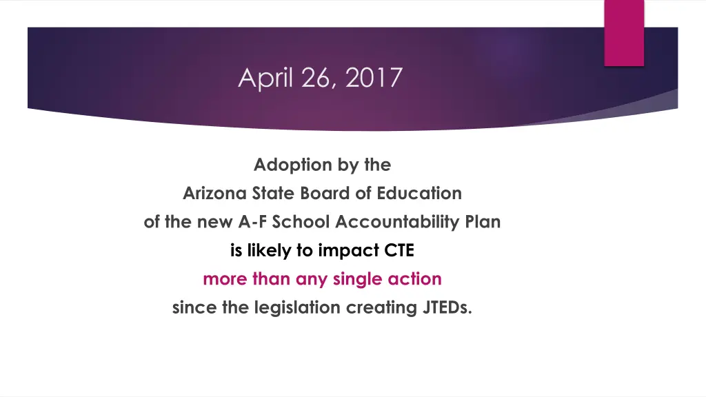 april 26 2017